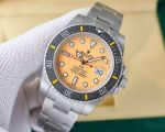 DIW Factory ROLEX 904L Steel 3135 Automatic Movement Orange Watch